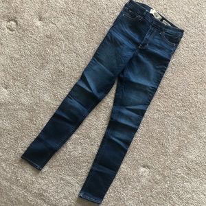 Hollister high rise super skinny jeans